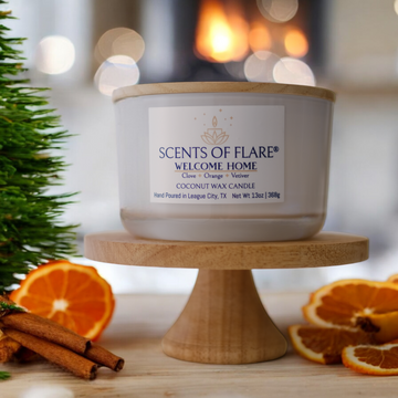 WELCOME HOME 13oz CANDLE-HOLIDAY COLLECTION