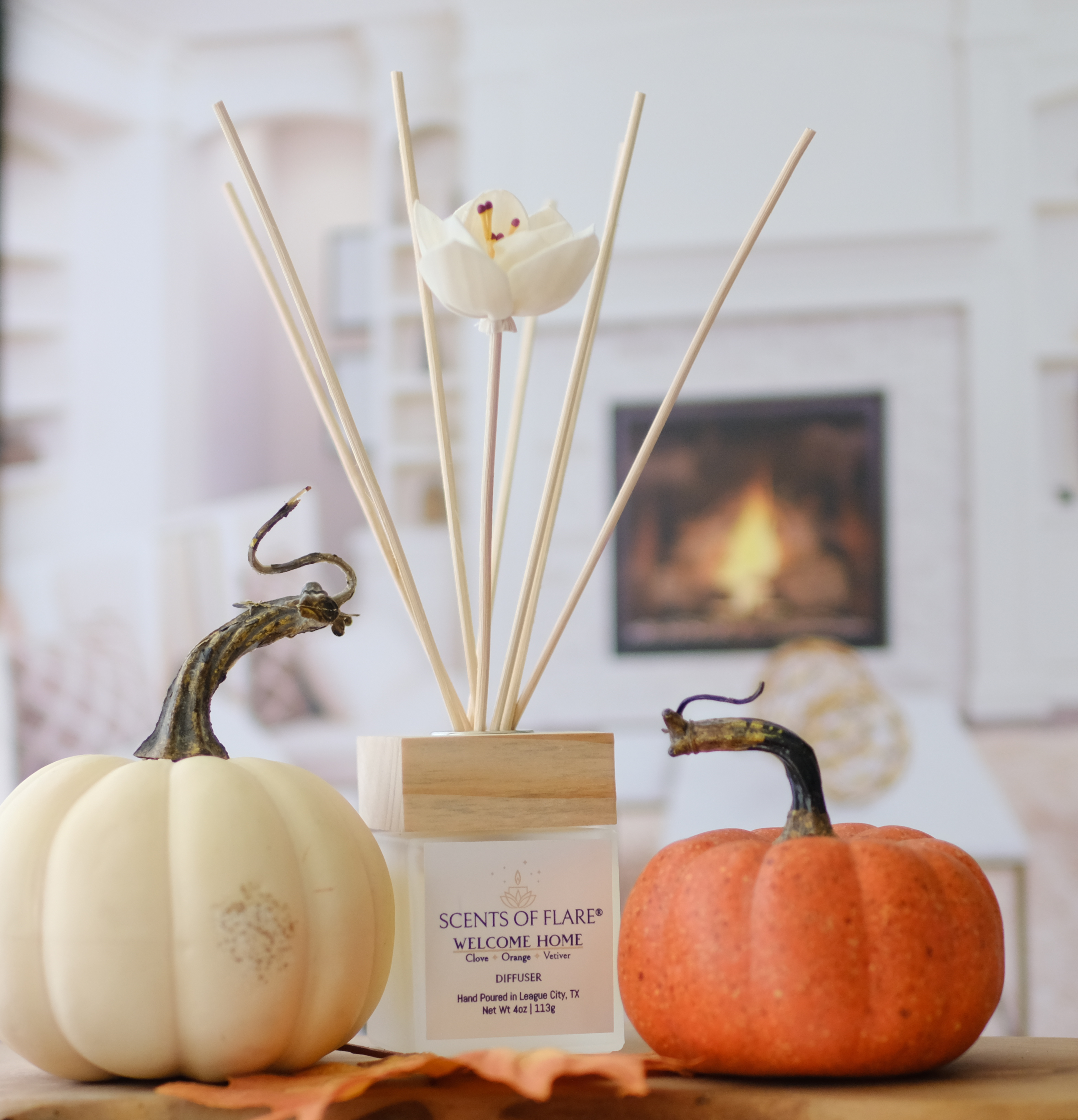 WELCOME HOME 4oz REED DIFFUSER