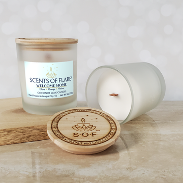 WELCOME HOME 9 oz CANDLE-HOLIDAY COLLECTION