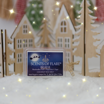 BELIEVE 2 oz WAX MELT - HOLIDAY COLLECTION