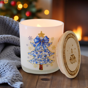 CHRISTMAS TREE CONTAINER 9 oz CANDLE - HOLIDAY COLLECTION