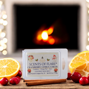 CRANBERRY CITRUS CHEER 2 oz WAX MELT - HOLIDAY COLLECTION