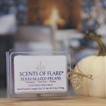 TEXAS GLAZED PECANS 2 oz WAX MELT-HOLIDAY COLLECTION